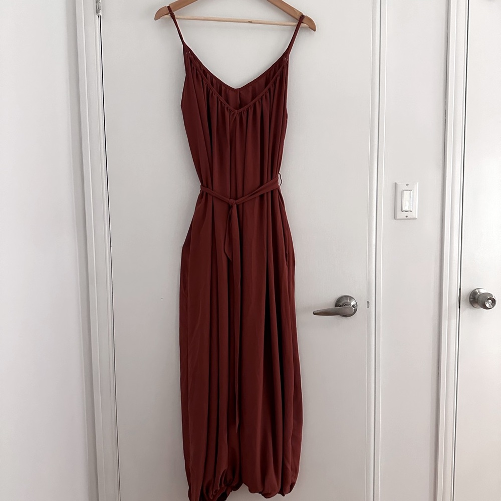 DONATED ❌ZARA Voluminous Flowy Jumpsuit (S-M) - Picture 6 of 6